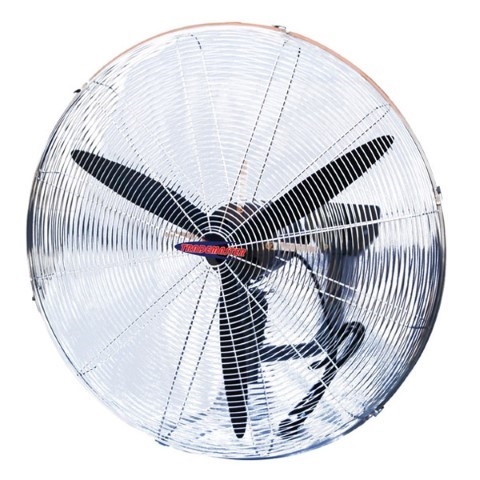 TRADEMASTER INDUSTRIAL FAN, 30, 3 SPEED, OSCILLATING, WALL MOUNT